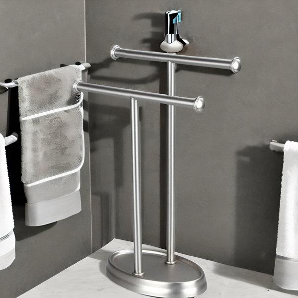 QIANXING 5" Free Standing Towel Bar Wayfair